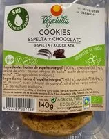Mängden socker i Cookies espelta y chocolate