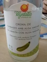 Mängden socker i Crema de calabacín con alga wakame