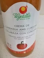Mängden socker i Crema de calabaza con cúrcuma