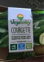 Mängden socker i Vegebaby courgette