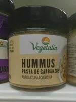 Mängden socker i Hummus pasta garbanzos