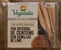 Mängden socker i Pan integral de centeno con semillas de lino