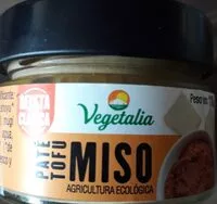 Mängden socker i Paté Tofu Miso
