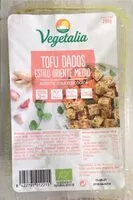 Mängden socker i Tofu dados estilo oriente medio