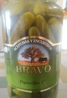 Mängden socker i Pepinillos BRAVO