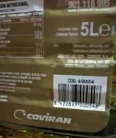 Mängden socker i Aceite de oliva virgen