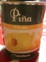 Mängden socker i Piña en su jugo