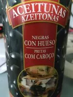 Mängden socker i Aceitunas negras con hueso