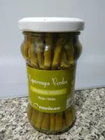 Mängden socker i Espárragos verdes