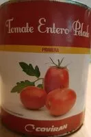 Mängden socker i Tomate entero pelado