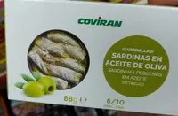 Mängden socker i Sardinas en aceite de oliva