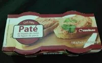 Mängden socker i Paté de hígado de cerdo