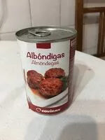 Mängden socker i Albóndigas