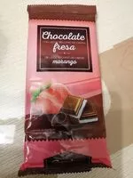 Mängden socker i Chocolate con leche relleno de crema de fresa