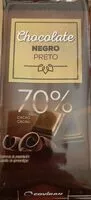 Mängden socker i Chocolate negro preto
