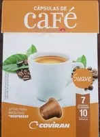 Mängden socker i Cafe capsulas