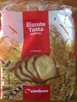 Mängden socker i Biscote tosta normal