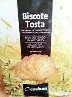 Mängden socker i Biscote tosta