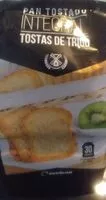 Mängden socker i Pan Tostado Integral
