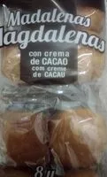 Mängden socker i Magdalenas con crema de cacao