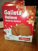 Mängden socker i Galleta relieve