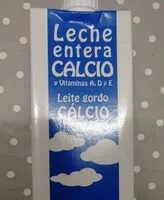 Mängden socker i Leche entera calcio