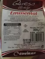 Mängden socker i Queso Emmental