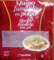 Mängden socker i Queso fundido en polvo