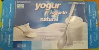 Mängden socker i Yogur natural