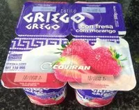 Mängden socker i Yogurt griego fresa
