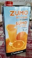 Mängden socker i Zumo de naranja