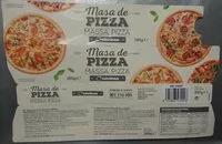 Mängden socker i Masa de pizza