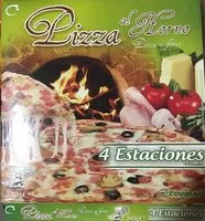Mängden socker i Pizza al horno 4 estaciones