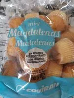 Mängden socker i Mini magdalenas sin azucares Coviran