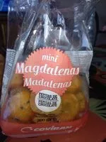 Mängden socker i Mini magdalenas pepitas de chocolate
