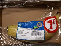 Mängden socker i Plátano de Canarias