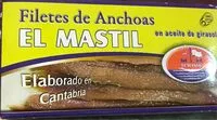 Mängden socker i Filetes de anchoas