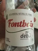 Mängden socker i Agua Mineral Fontboix