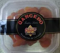 Mängden socker i Orejones