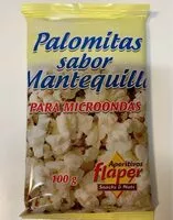 Mängden socker i Palomitas saber mantequilla