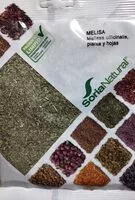 Mängden socker i Melisa oficinales, planta y hojas secas