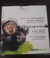 Mängden socker i Resverasor plus