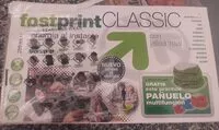 Mängden socker i Fostprint classic