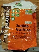 Mängden socker i Surtido de galletas