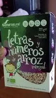 Mängden socker i Letras y números de arroz