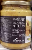Mängden socker i Seitán esponjoso al curry ecológico