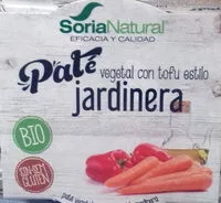 Mängden socker i Paté vegetal con tofu estilo jardinera
