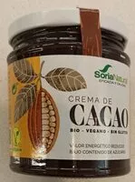 Mängden socker i Crema Cacao sin Azúcar Bio 200 gr. Soria Natural