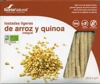 Mängden socker i Tostadas ligeras de arroz y quinoa