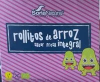 Mängden socker i Rollitos de arroz sabor fresa integral